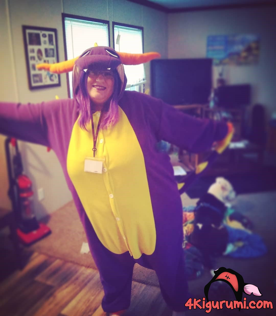 Spyro Kigurumi Onesie Reviewed by Mari Trench