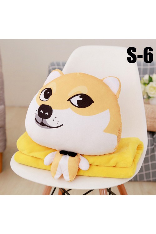 Dog Kawaii Cute Multifunction Pillow