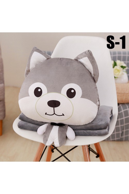 Dog Kawaii Cute Multifunction Pillow