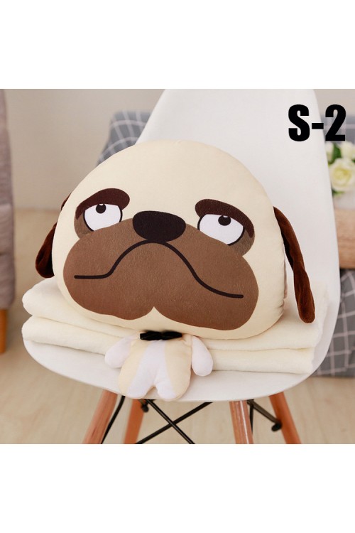 Dog Kawaii Cute Multifunction Pillow