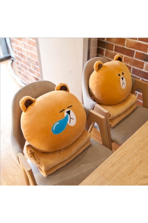 Line Town Kawaii Cute Multifunction Pillow