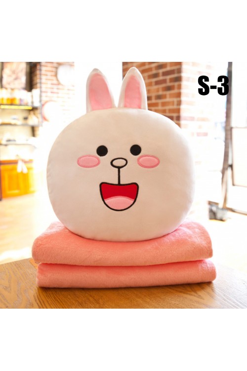 Line Town Kawaii Cute Multifunction Pillow