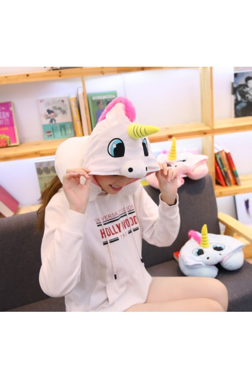 Unicorn Kigurumi Travel Neck Pillow