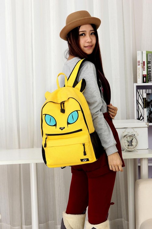 Cat Cartoon Style Backpack