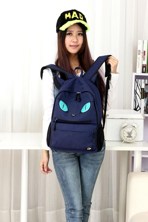 Cat Cartoon Style Backpack