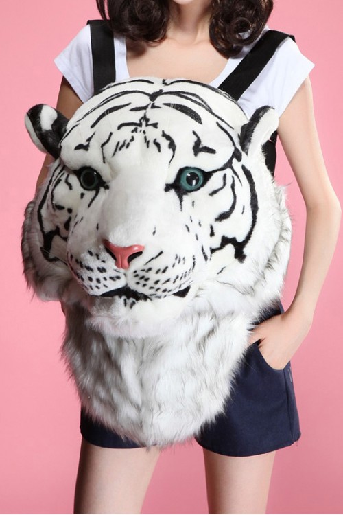 White Tiger Style Backpack