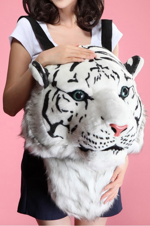 White Tiger Style Backpack