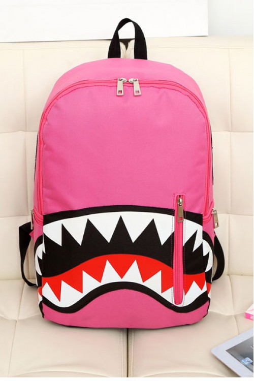 Shark Cartoon Backpack