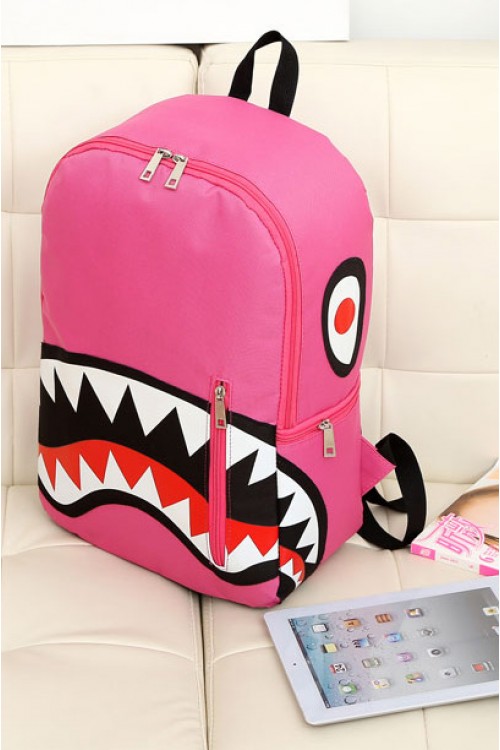 Shark Cartoon Backpack