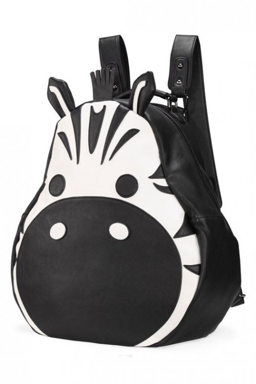 Zebra Cartoon Backpack