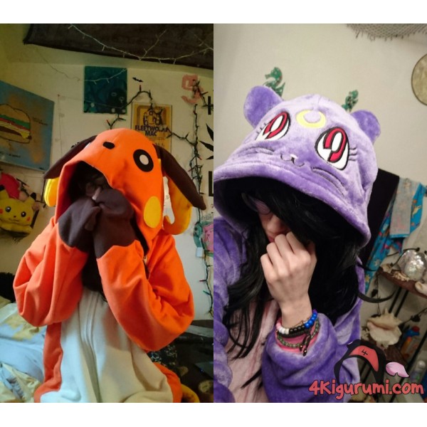 Raichu and Sailor Moon Cat Kigurumi Reviewed by Oldblog12345