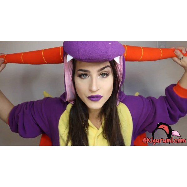 Spyro Kigurumi Onesie Reviewed by Laura Legends