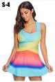 Progressive Rainbow Color Swimwear Bathing Suit