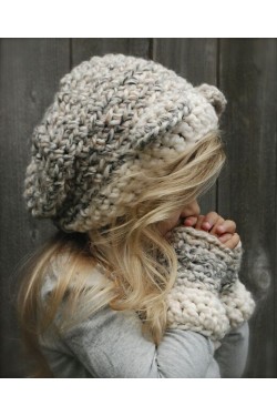 Fashion Bear Girl Winter Hat
