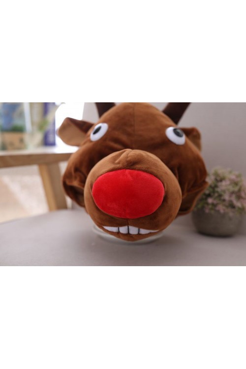 Reindeer Kigurumi Plush Hat