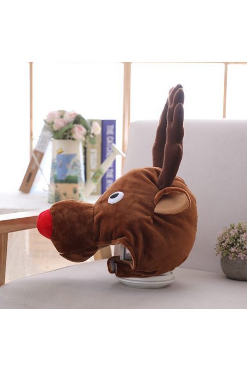 Reindeer Kigurumi Plush Hat