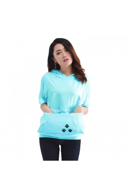 Short Sleeve Mewgaroo Hoodie