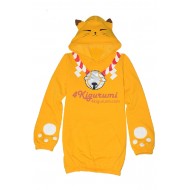 Gugure! Kokkuri-san Kohina Ichimatsu Kigurumi Fox Cartoon Hoodie