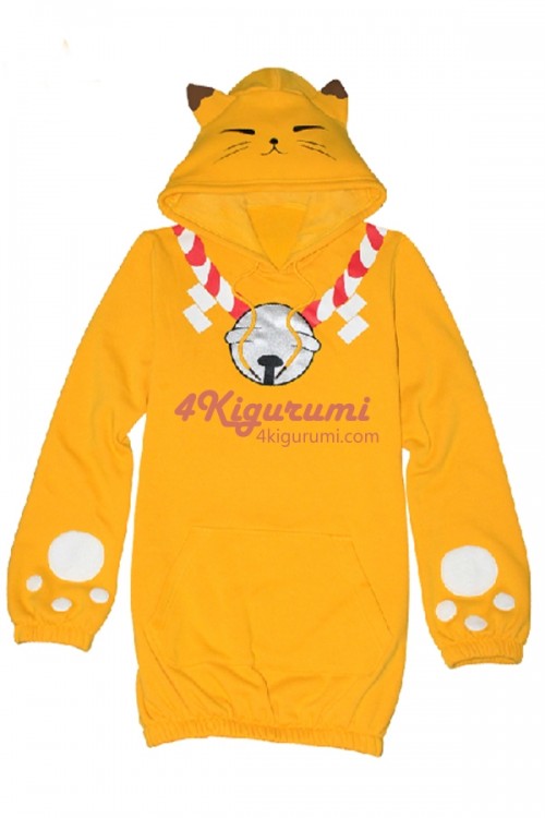 Gugure! Kokkuri-san Kohina Ichimatsu Kigurumi Fox Cartoon Hoodie