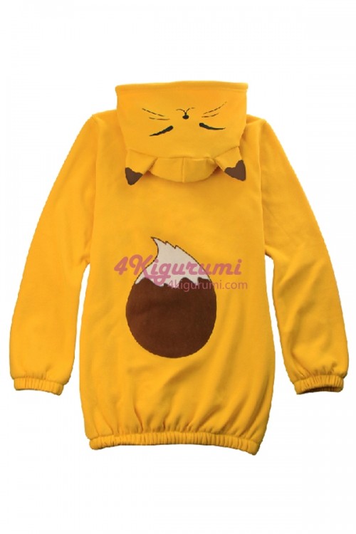 Gugure! Kokkuri-san Kohina Ichimatsu Kigurumi Fox Cartoon Hoodie