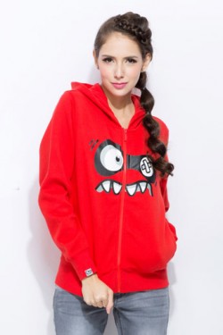 Christmas Monster Color Characters Hoodie