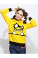 Christmas Monster Yellow Characters Hoodie