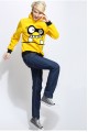 Christmas Monster Yellow Characters Hoodie