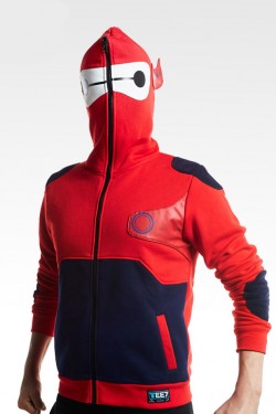 Big Hero 6 Kigurumi Fighting Baymax Cosplay Hoodie