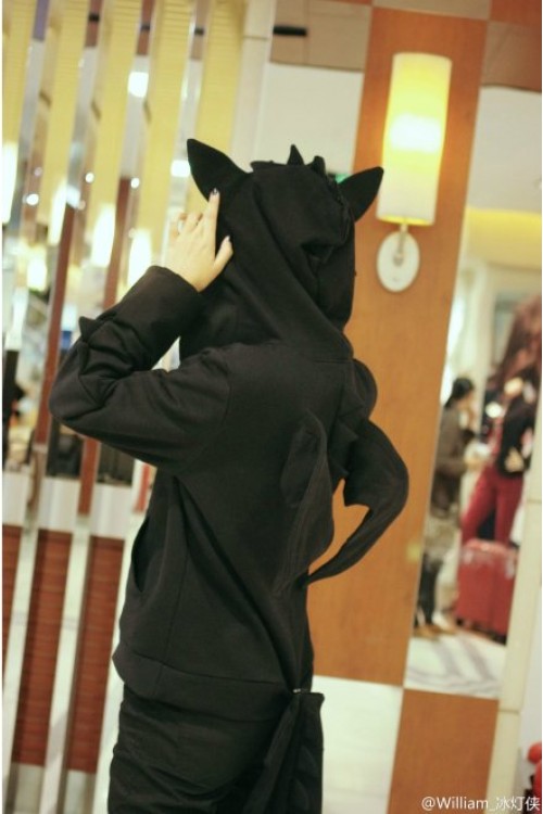 Toothless The Dragon Fashion Kigurumi Hoodie