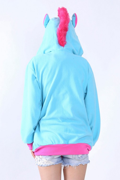 Blue Unicorn Kigurumi Hoodie