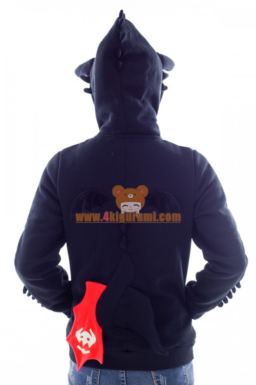 Toothless The Dragon 2016 Kigurumi Hoodie