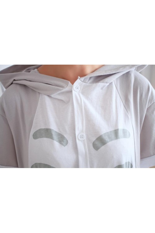 Totoro Kigurumi Short Sleeve Pajamas