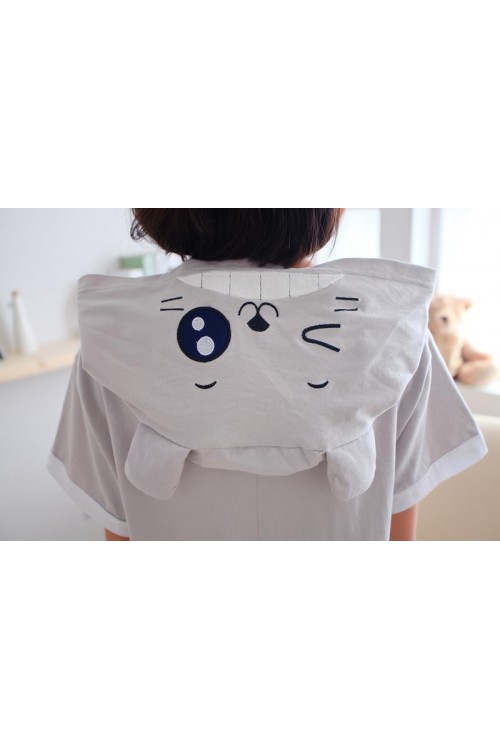 Totoro Kigurumi Short Sleeve Pajamas