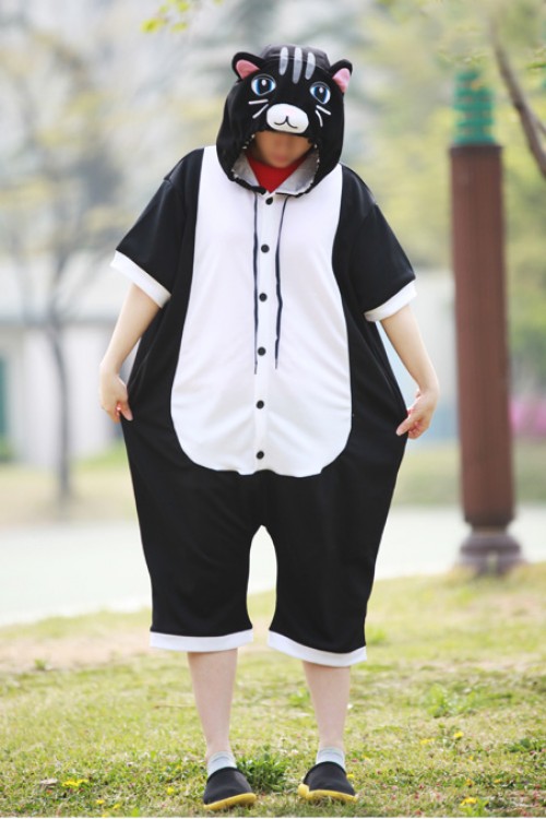 Black Cat Kigurumi Party Onesie