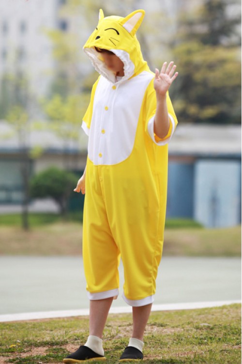 Yellow Fox Onesie Party Costumes