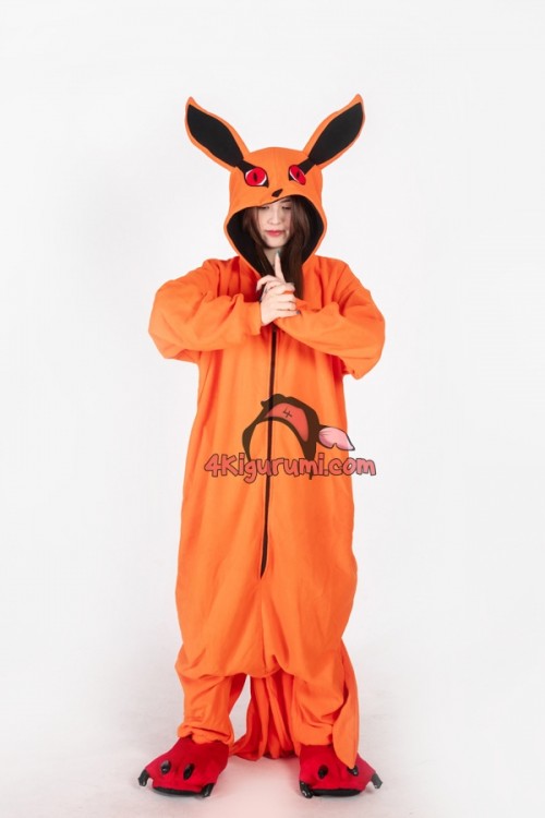 Nine-Tails Fox Kurama Custom Kigurumi Onesies