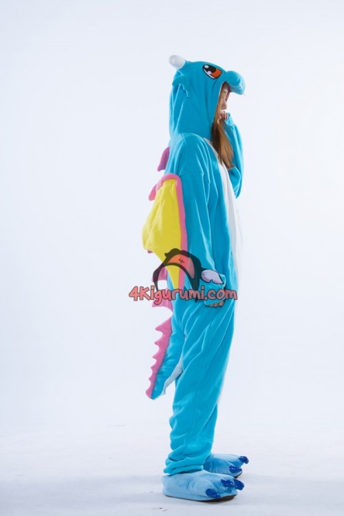 Blue Dragon kigurumi Halloween Onesies