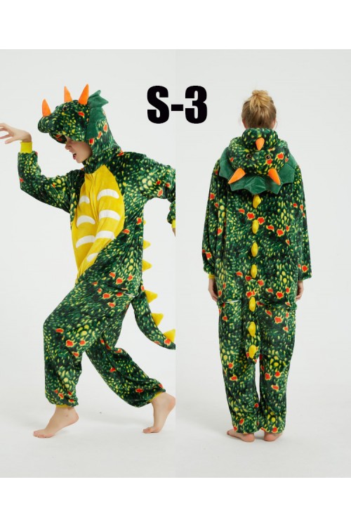 Triceratops Kigurumi Cretaceous Period Onesies