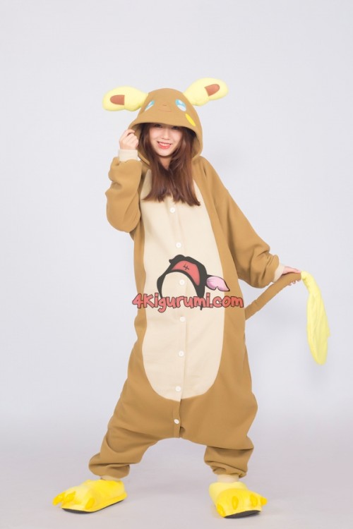 Alolan Raichu Kigurumi Costumes