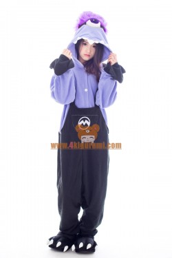 Purple Evil Minions M1 Kigurumi Onesies