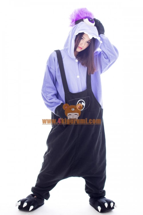 Purple Evil Minions M1 Kigurumi Onesies