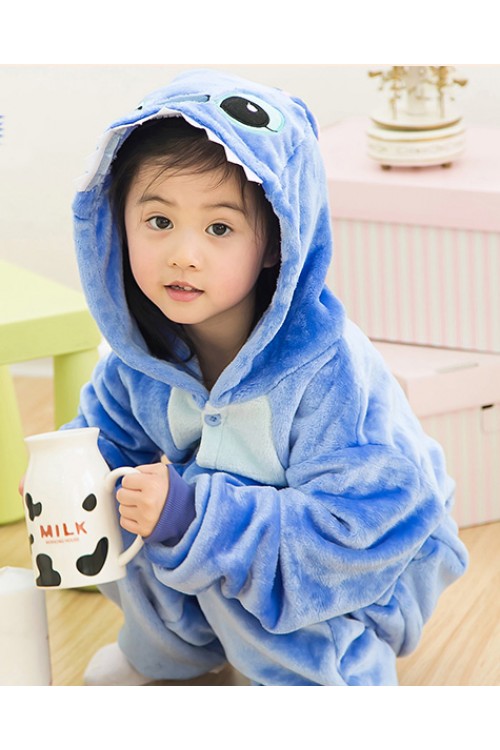 Flannel Stitch Kigurumi Kids Onesies