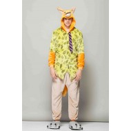 Flannel Nick Wilde Fox Kigurumi Onesie