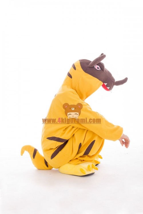 Greymon Kigurumi Digimon Costume