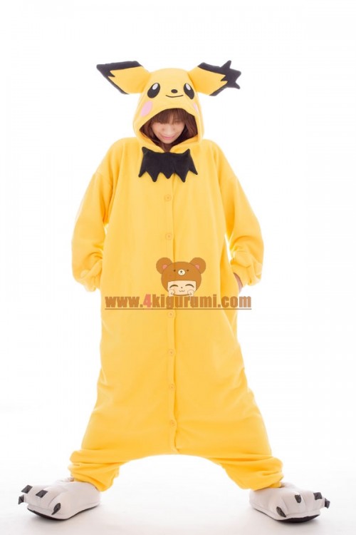 Pichu Costume Kigurumi Pajamas