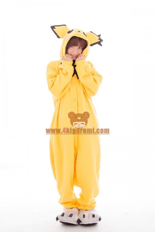 Pichu Costume Kigurumi Pajamas