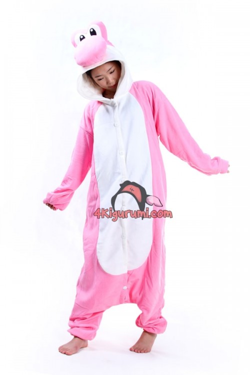 Pink Yoshi Kigurumi Costume