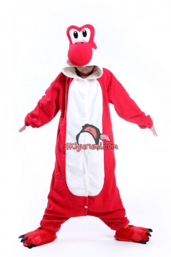 Red Yoshi Kigurumi Costume