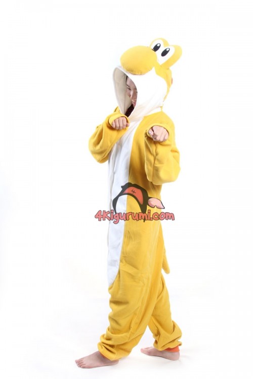 Yellow Yoshi Kigurumi Costume