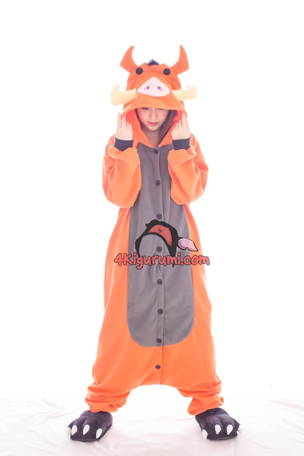 Pumbaa Kigurumi The Lion King Costumes 4kigurumi